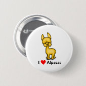 alpacasilove 缶バッジ (正面&裏面)