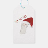 Alpaka Weihnachten Alpaca Lama Geschenkanhänger ギフトタグ (裏面)