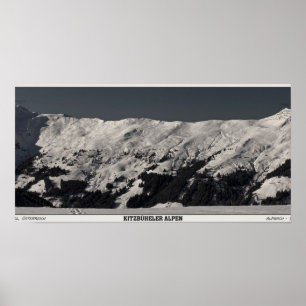 Alpbachのパノラマ ポスター