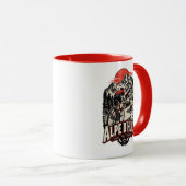 Alpe d’Huez Fahrrad Tasse マグカップ (正面右)