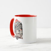 Alpe d’Huez Fahrrad Tasse マグカップ (正面左)