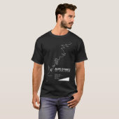 Alpe d&x27;Huez、Auvergne-Rhone-Alpes、France Cycl Tシャツ (正面フル)