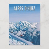 Alpe d'Huez Station de ski  ポストカード (正面)