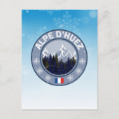 Alpe d'Huez Station de ski ポストカード (正面)