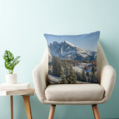 Alpe di Siusiの冬の景色の装飾用クッション クッション (椅子)