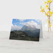 Alpe Di Siusiイタリア カード (黄色い花)