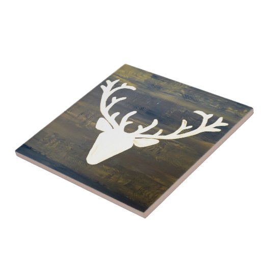 Alpenのシャレーのスタイルのシカ タイル (側面)