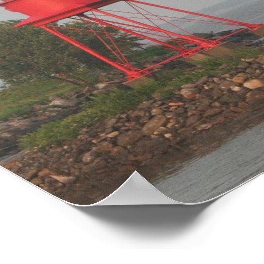 Alpena Lighthouse ポスター (角)