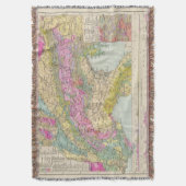 Alpenlander -アルプスの地図書の地図 スローブランケット (正面縦)