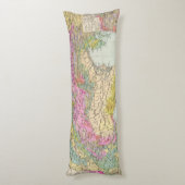 Alpenlander -アルプスの地図書の地図 ボディピロー (裏面 (縦))