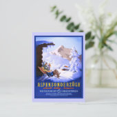 Alpensonderzuge、ドイツ ポストカード (スタンド正面)