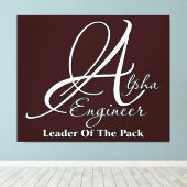 Alphaエンジニア キャンバスプリント (インサイチュ (ウッドフロア))