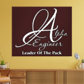 Alphaエンジニア キャンバスプリント (インサイチュ (リビング))