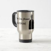 Alpha姿勢タンブラー – 無音のパワー トラベルマグ (正面左)