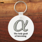 Alpha – 投資の聖杯 キーホルダー (正面)