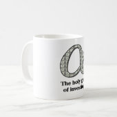 Alpha – 投資の聖杯 コーヒーマグカップ (正面左)