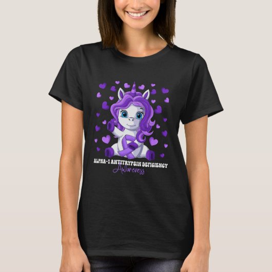 Alpha 1 Antitrypsin Deficiency Awareness Month Pur Tシャツ (正面)