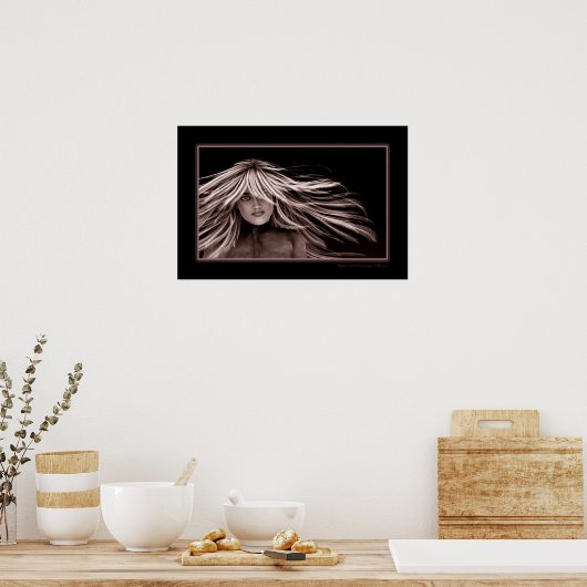 Alpha 3D CGIアートポスター ポスター (キッチン)