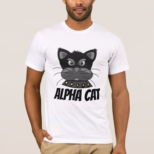 ALPHA CATの男性のTシャツ Tシャツ (正面)