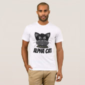 ALPHA CATの男性のTシャツ Tシャツ (正面フル)