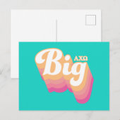Alpha Chi Omega | ビッグ ポストカード (正面/裏面)