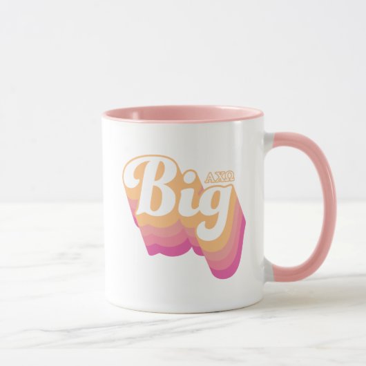 Alpha Chi Omega | ビッグ マグカップ (右)