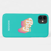 Alpha Chi Omega | ビッグ Case-Mate iPhoneケース (裏面(横))