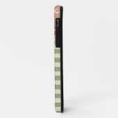 Alpha Chi Omega | モノグラム ストライプ柄 Case-Mate iPhoneケース (裏面/左)
