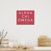 Alpha Chi Omega | 創立1885年 ポスター (キッチン)