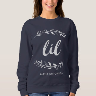 Alpha Chi Omega | 小さなリース スウェットシャツ