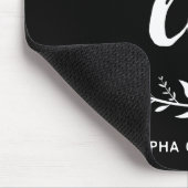Alpha Chi Omega | 小さなリース マウスパッド (コーナー)