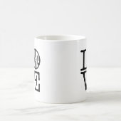 Alpha Chi Omega | 愛 コーヒーマグカップ (中央)