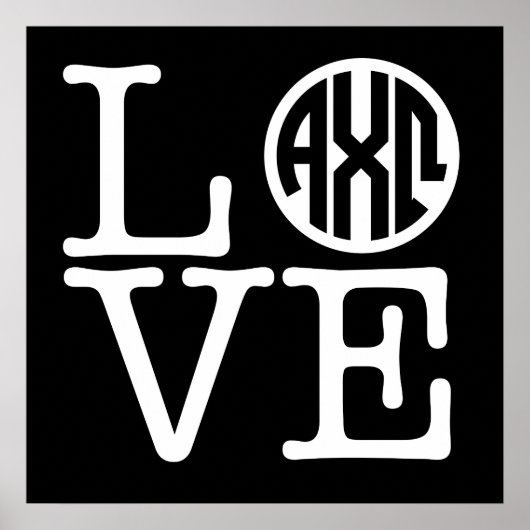 Alpha Chi Omega | 愛 ポスター (正面)