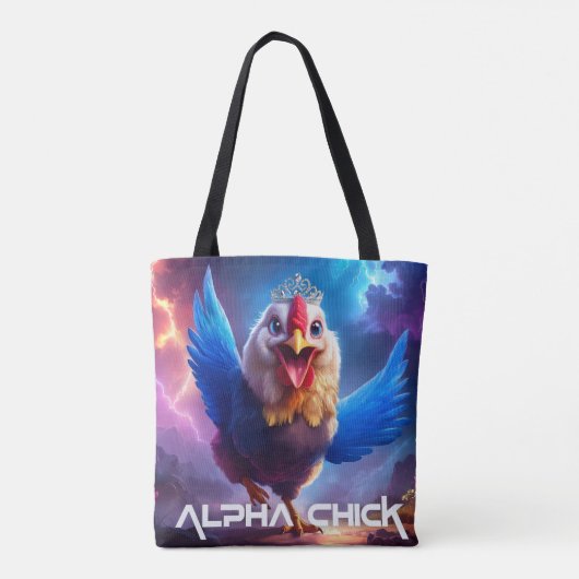 ALPHA CHICK トートバッグ (裏面)