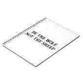 Alpha Energy – モチベーションはっきりしたノートブ男性へック ノートブック (左側)