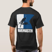 「Alpha Flag -Divemaster」シャツ Tシャツ (裏面)