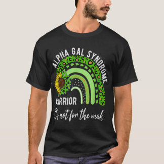 Alpha Gal Syndrom shirts sunflower rainbow awarene Tシャツ