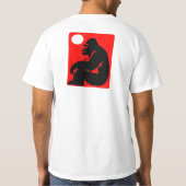 Alpha Gorilla Tシャツ (裏面)