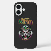Alpha king motivational Case-Mate iPhoneケース (裏面)