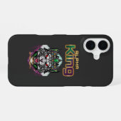 Alpha king motivational iPhone 16ケース (裏面横)