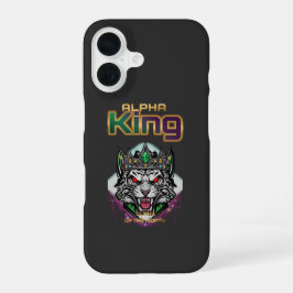 Alpha king motivational  iPhone 16ケース
