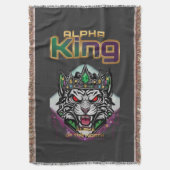 Alpha king The Modern Royalty スローブランケット (正面縦)