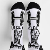 Alpha Lift Socks – 血管手押しダンベル ソックス (上部)