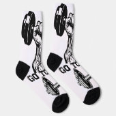 Alpha Lift Socks – 血管手押しダンベル ソックス (右)