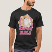 Alpha Male Cute Kitty Cat Funny Oddly Specific Dan Tシャツ (正面)