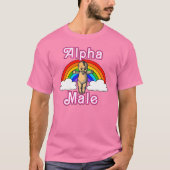 "Alpha Male" T-Shirt Tシャツ (正面)
