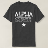 ALPHA MUSCLEコレクション Tシャツ (デザイン正面)