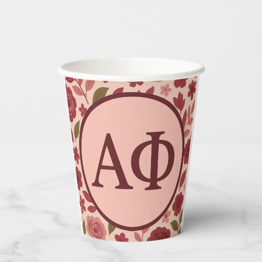 Alpha Phi 紙コップ (裏面)
