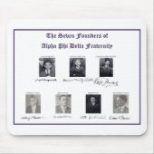 Alpha Phi Delta Mousepad マウスパッド (正面)