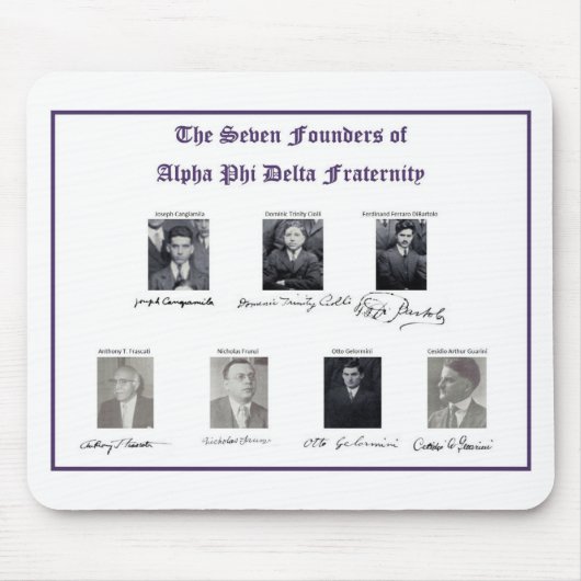 Alpha Phi Delta Mousepad マウスパッド (正面)